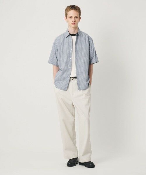 BEAUTY&YOUTH UNITED ARROWS / ビューティー&ユース ユナイテッドアローズ シャツ・ブラウス | チェック ショートスリーブ レギュラー シャツ FORM型 | 詳細11