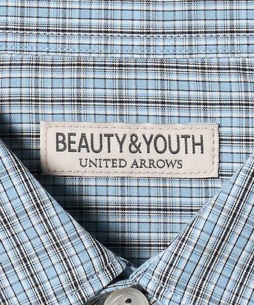 BEAUTY&YOUTH UNITED ARROWS / ビューティー&ユース ユナイテッドアローズ シャツ・ブラウス | チェック ショートスリーブ レギュラー シャツ FORM型 | 詳細21