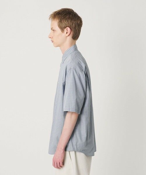 BEAUTY&YOUTH UNITED ARROWS / ビューティー&ユース ユナイテッドアローズ シャツ・ブラウス | チェック ショートスリーブ レギュラー シャツ FORM型 | 詳細13