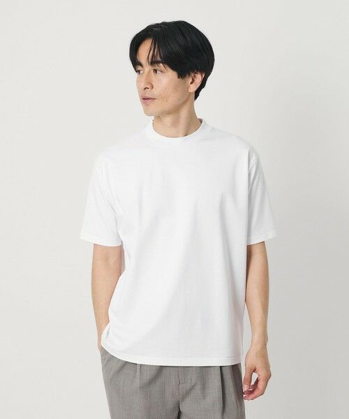 BEAUTY&YOUTH UNITED ARROWS / ビューティー&ユース ユナイテッドアローズ カットソー | プラチナポンチ クール デオドラント ジャケット Tシャツ 抗菌防臭 接触冷感 | 詳細1