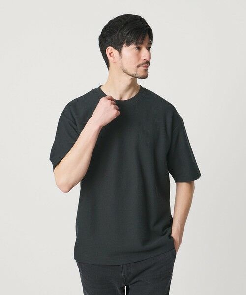 BEAUTY&YOUTH UNITED ARROWS / ビューティー&ユース ユナイテッドアローズ カットソー | 【WEB限定 WARDROBE SMART】エアリー カノコ カットソー	【抗菌防臭・UVカット】 | 詳細5