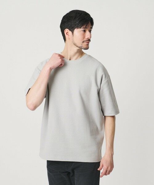 BEAUTY&YOUTH UNITED ARROWS / ビューティー&ユース ユナイテッドアローズ カットソー | 【WEB限定 WARDROBE SMART】エアリー カノコ カットソー	【抗菌防臭・UVカット】 | 詳細15