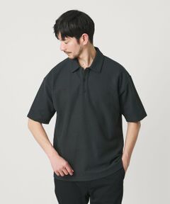 【WEB限定 WARDROBE SMART】エアリー カノコ ポロシャツ	【抗菌防臭・UVカット】