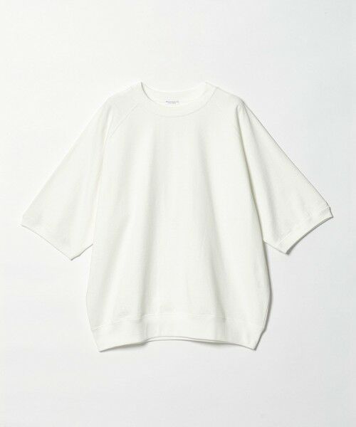 BEAUTY&YOUTH UNITED ARROWS / ビューティー&ユース ユナイテッドアローズ カットソー | 【WEB限定】ラグラン ショートスリーブ スウェット（WHITE）