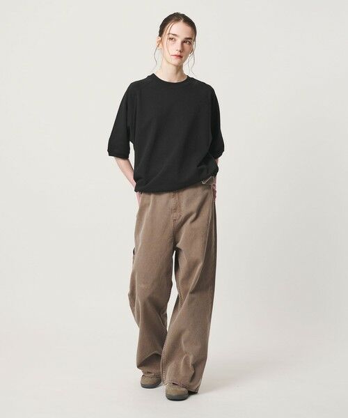 BEAUTY&YOUTH UNITED ARROWS / ビューティー&ユース ユナイテッドアローズ カットソー | 【WEB限定】ラグラン ショートスリーブ スウェット | 詳細8