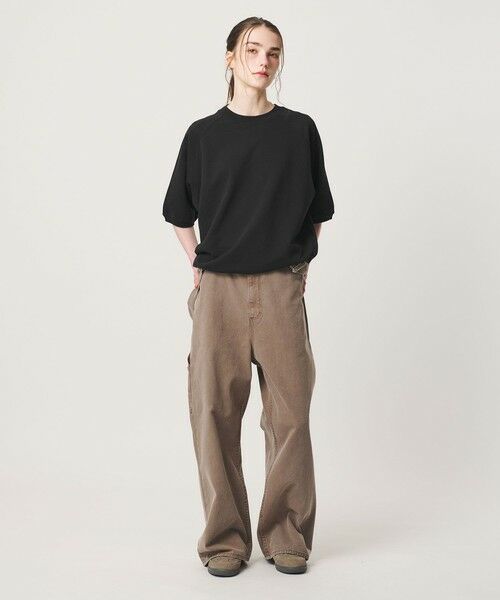 BEAUTY&YOUTH UNITED ARROWS / ビューティー&ユース ユナイテッドアローズ カットソー | 【WEB限定】ラグラン ショートスリーブ スウェット | 詳細4