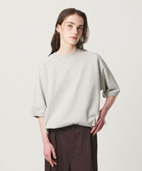 BEAUTY&YOUTH UNITED ARROWS / ビューティー&ユース ユナイテッドアローズ カットソー | 【WEB限定】ラグラン ショートスリーブ スウェット | 詳細10