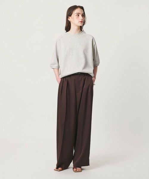 BEAUTY&YOUTH UNITED ARROWS / ビューティー&ユース ユナイテッドアローズ カットソー | 【WEB限定】ラグラン ショートスリーブ スウェット | 詳細12