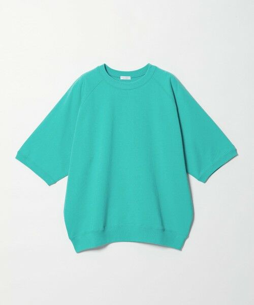 BEAUTY&YOUTH UNITED ARROWS / ビューティー&ユース ユナイテッドアローズ カットソー | 【WEB限定】ラグラン ショートスリーブ スウェット（TURQUOISE）