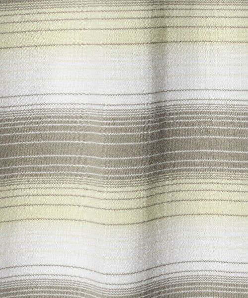 BEAUTY&YOUTH UNITED ARROWS / ビューティー&ユース ユナイテッドアローズ Tシャツ | オンブレ ボーダー クルーネック Tシャツ | 詳細2