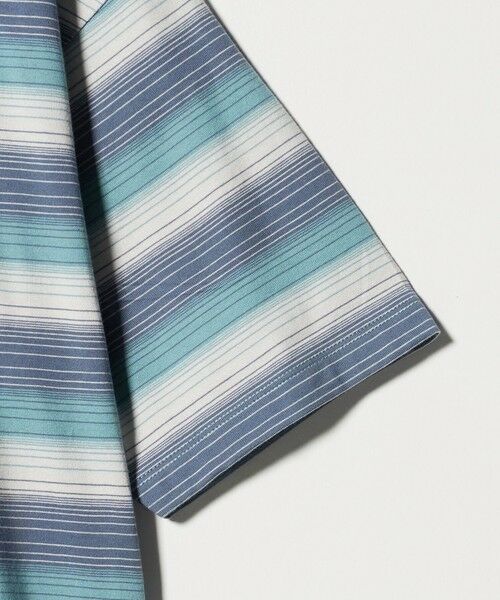 BEAUTY&YOUTH UNITED ARROWS / ビューティー&ユース ユナイテッドアローズ Tシャツ | オンブレ ボーダー クルーネック Tシャツ | 詳細5