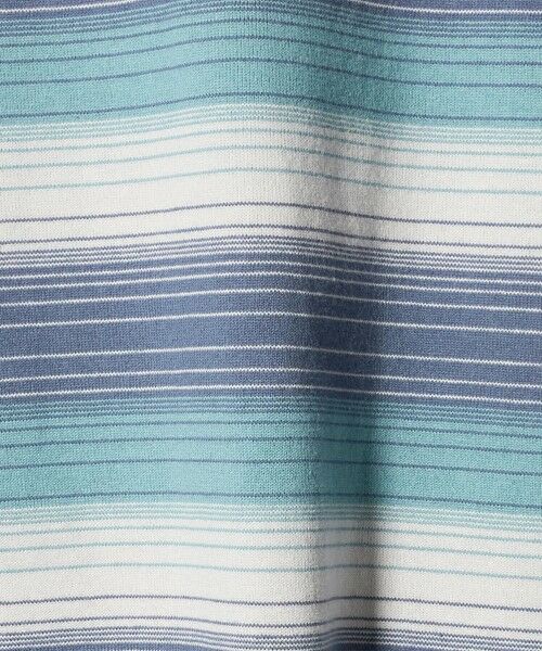 BEAUTY&YOUTH UNITED ARROWS / ビューティー&ユース ユナイテッドアローズ Tシャツ | オンブレ ボーダー クルーネック Tシャツ | 詳細6