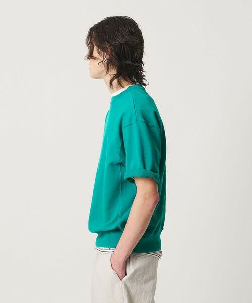 BEAUTY&YOUTH UNITED ARROWS / ビューティー&ユース ユナイテッドアローズ カットソー | クラッシュ ショートスリーブ スウェット | 詳細8