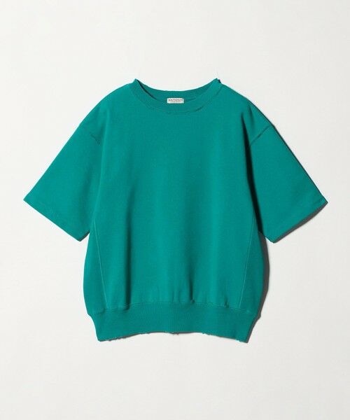 BEAUTY&YOUTH UNITED ARROWS / ビューティー&ユース ユナイテッドアローズ カットソー | クラッシュ ショートスリーブ スウェット（KELLY）