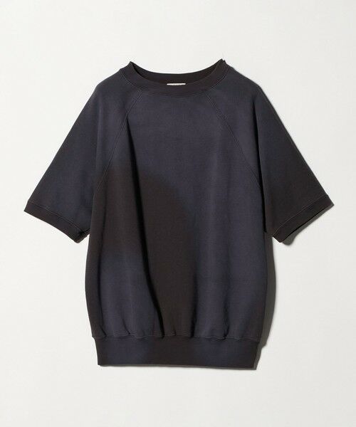 BEAUTY&YOUTH UNITED ARROWS / ビューティー&ユース ユナイテッドアローズ カットソー | サンフェード ショートスリーブ スウェット（DK.GRAY）