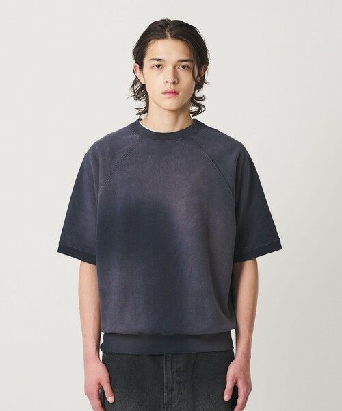 BEAUTY&YOUTH UNITED ARROWS / ビューティー&ユース ユナイテッドアローズ カットソー | サンフェード ショートスリーブ スウェット | 詳細9