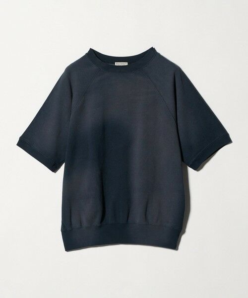 BEAUTY&YOUTH UNITED ARROWS / ビューティー&ユース ユナイテッドアローズ カットソー | サンフェード ショートスリーブ スウェット（NAVY）