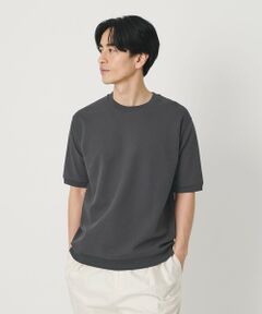 BEAUTY&YOUTH UNITED ARROWS / ビューティー&ユース ユナイテッドアローズ カットソー | ライト ダブルフェイス ジオメ クルーネック Tシャツ 抗菌防臭