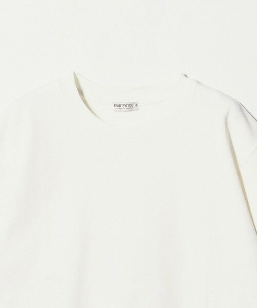 BEAUTY&YOUTH UNITED ARROWS / ビューティー&ユース ユナイテッドアローズ カットソー | ライト ダブルフェイス ジオメ クルーネック Tシャツ 抗菌防臭 | 詳細3