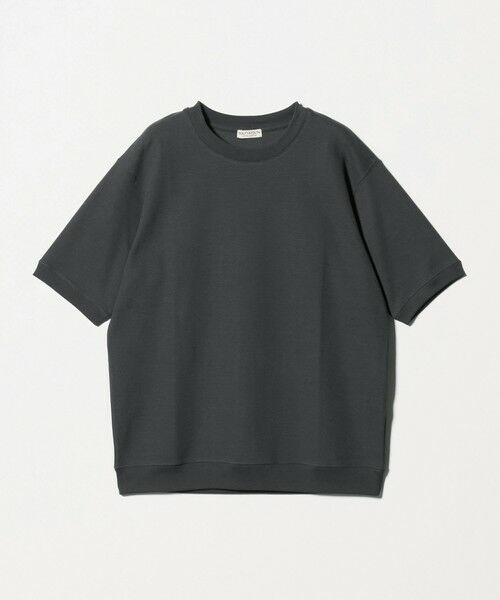 BEAUTY&YOUTH UNITED ARROWS / ビューティー&ユース ユナイテッドアローズ カットソー | ライト ダブルフェイス ジオメ クルーネック Tシャツ 抗菌防臭 | 詳細6