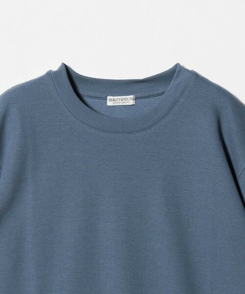 BEAUTY&YOUTH UNITED ARROWS / ビューティー&ユース ユナイテッドアローズ カットソー | ライト ダブルフェイス ジオメ クルーネック Tシャツ 抗菌防臭 | 詳細20