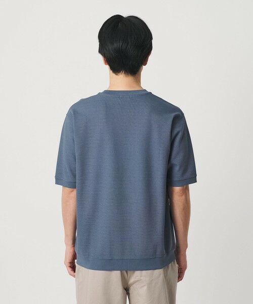 BEAUTY&YOUTH UNITED ARROWS / ビューティー&ユース ユナイテッドアローズ カットソー | ライト ダブルフェイス ジオメ クルーネック Tシャツ 抗菌防臭 | 詳細18