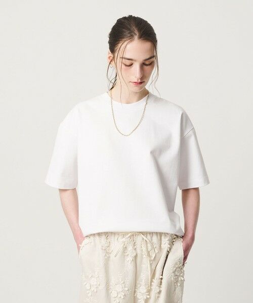 BEAUTY&YOUTH UNITED ARROWS / ビューティー&ユース ユナイテッドアローズ カットソー | 【WEB限定】ヘビーウエイト バレル クロップド Tシャツ | 詳細3