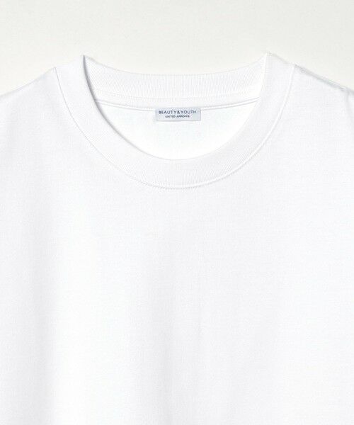 BEAUTY&YOUTH UNITED ARROWS / ビューティー&ユース ユナイテッドアローズ カットソー | 【WEB限定】ヘビーウエイト バレル クロップド Tシャツ | 詳細5