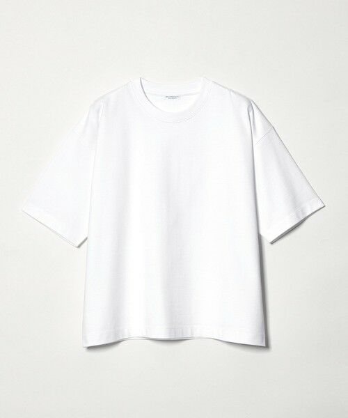 BEAUTY&YOUTH UNITED ARROWS / ビューティー&ユース ユナイテッドアローズ カットソー | 【WEB限定】ヘビーウエイト バレル クロップド Tシャツ（WHITE）