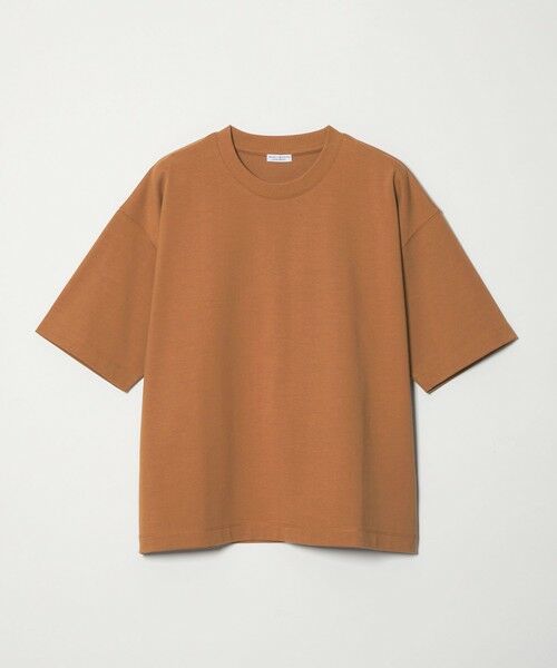BEAUTY&YOUTH UNITED ARROWS / ビューティー&ユース ユナイテッドアローズ カットソー | 【WEB限定】ヘビーウエイト バレル クロップド Tシャツ（MD.BROWN）
