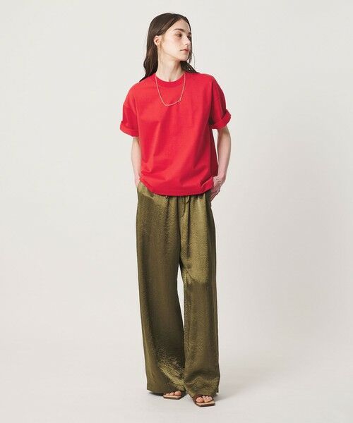 BEAUTY&YOUTH UNITED ARROWS / ビューティー&ユース ユナイテッドアローズ カットソー | 【WEB限定】ヘビーウエイト バレル クロップド Tシャツ | 詳細27