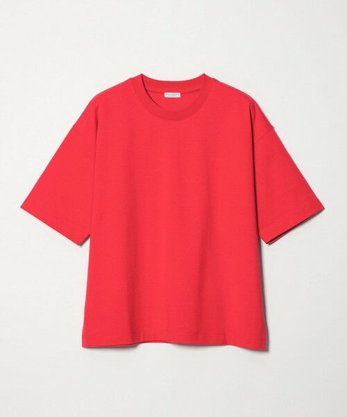 BEAUTY&YOUTH UNITED ARROWS / ビューティー&ユース ユナイテッドアローズ カットソー | 【WEB限定】ヘビーウエイト バレル クロップド Tシャツ（RED）