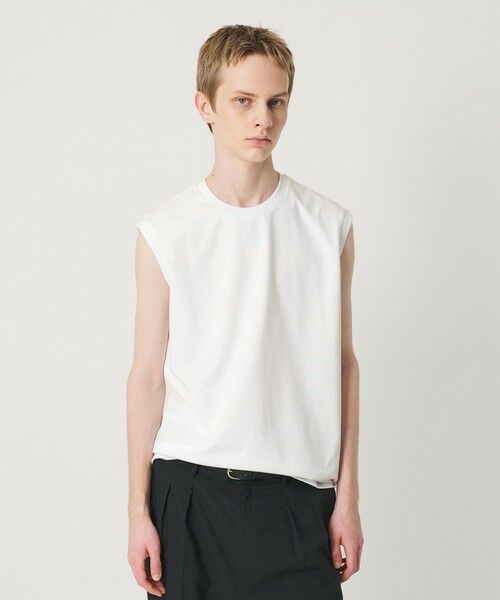 BEAUTY&YOUTH UNITED ARROWS / ビューティー&ユース ユナイテッドアローズ カットソー | クール デオドラント ノースリーブ Tシャツ 抗菌防臭 接触冷感 | 詳細1