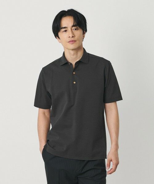 BEAUTY&YOUTH UNITED ARROWS / ビューティー&ユース ユナイテッドアローズ カットソー | クール ハイゲージ モクロディ ポロシャツ 接触冷感 抗菌防臭 | 詳細7