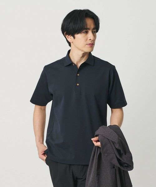 BEAUTY&YOUTH UNITED ARROWS / ビューティー&ユース ユナイテッドアローズ カットソー | クール ハイゲージ モクロディ ポロシャツ 接触冷感 抗菌防臭 | 詳細22