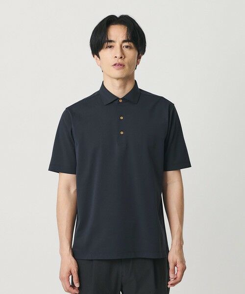BEAUTY&YOUTH UNITED ARROWS / ビューティー&ユース ユナイテッドアローズ カットソー | クール ハイゲージ モクロディ ポロシャツ 接触冷感 抗菌防臭 | 詳細25