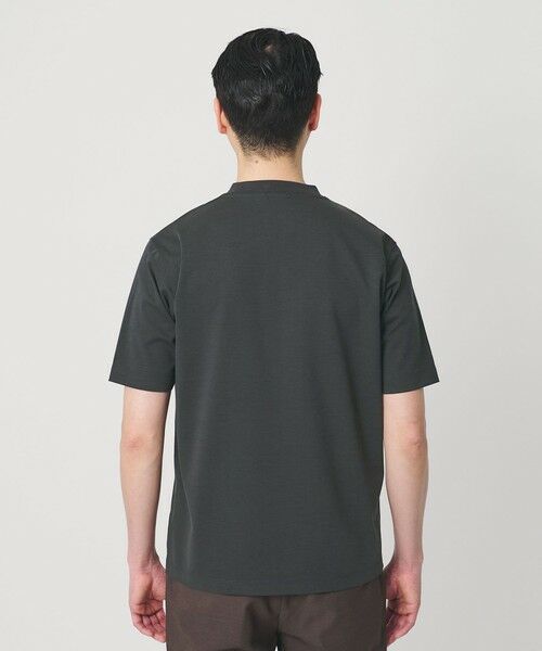 BEAUTY&YOUTH UNITED ARROWS / ビューティー&ユース ユナイテッドアローズ カットソー | 【WEB限定 WARDROBE SMART】クール ハイゲージ モクロディ ヘンリーネック カットソー【抗菌防臭・接触冷感】 | 詳細13