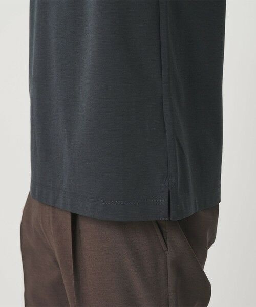 BEAUTY&YOUTH UNITED ARROWS / ビューティー&ユース ユナイテッドアローズ カットソー | 【WEB限定 WARDROBE SMART】クール ハイゲージ モクロディ ヘンリーネック カットソー【抗菌防臭・接触冷感】 | 詳細16