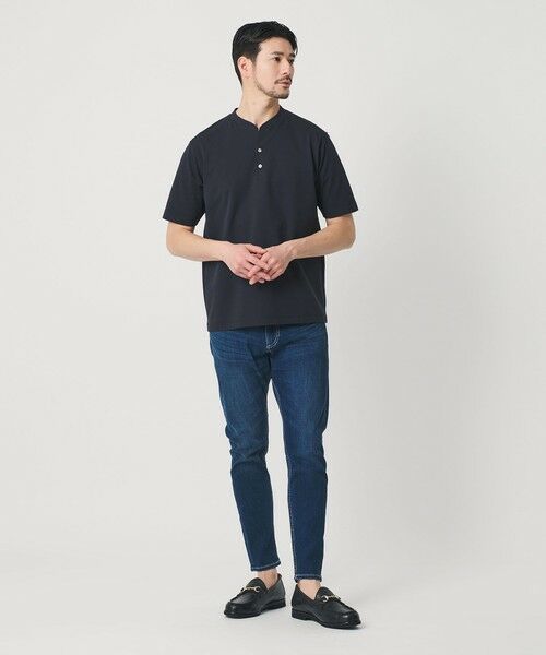 BEAUTY&YOUTH UNITED ARROWS / ビューティー&ユース ユナイテッドアローズ カットソー | 【WEB限定 WARDROBE SMART】クール ハイゲージ モクロディ ヘンリーネック カットソー【抗菌防臭・接触冷感】 | 詳細19