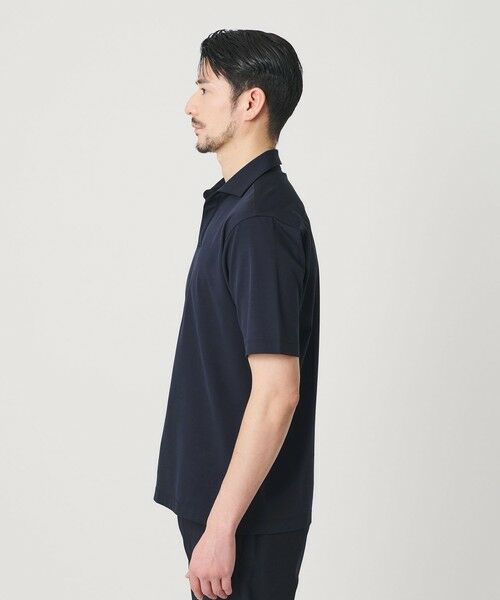 BEAUTY&YOUTH UNITED ARROWS / ビューティー&ユース ユナイテッドアローズ ポロシャツ | 【WEB限定 WARDROBE SMART】クール ハイゲージ モクロディ スキッパー ポロシャツ【抗菌防臭・接触冷感】 | 詳細13
