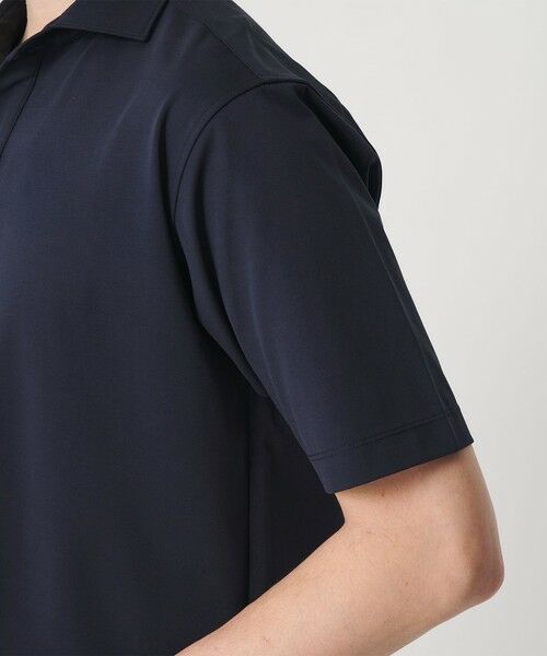 BEAUTY&YOUTH UNITED ARROWS / ビューティー&ユース ユナイテッドアローズ ポロシャツ | 【WEB限定 WARDROBE SMART】クール ハイゲージ モクロディ スキッパー ポロシャツ【抗菌防臭・接触冷感】 | 詳細16