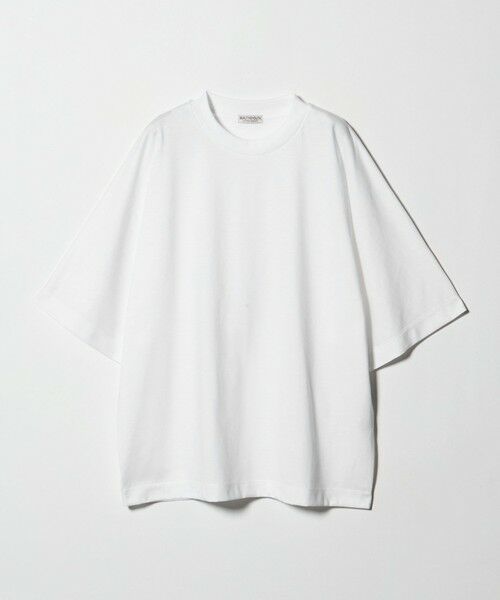 BEAUTY&YOUTH UNITED ARROWS / ビューティー&ユース ユナイテッドアローズ Tシャツ | スビン ドルマン ハーフスリーブ クルーネック Tシャツ（WHITE）