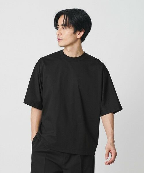 BEAUTY&YOUTH UNITED ARROWS / ビューティー&ユース ユナイテッドアローズ Tシャツ | スビン ドルマン ハーフスリーブ クルーネック Tシャツ | 詳細1