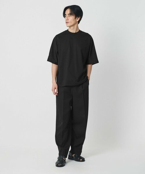 BEAUTY&YOUTH UNITED ARROWS / ビューティー&ユース ユナイテッドアローズ Tシャツ | スビン ドルマン ハーフスリーブ クルーネック Tシャツ | 詳細3