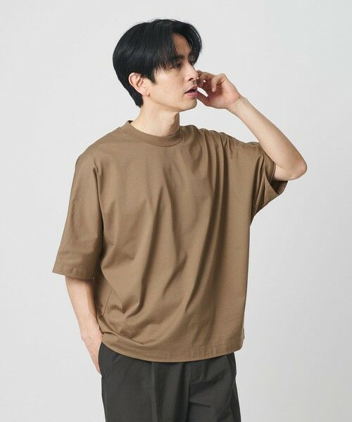 BEAUTY&YOUTH UNITED ARROWS / ビューティー&ユース ユナイテッドアローズ Tシャツ | スビン ドルマン ハーフスリーブ クルーネック Tシャツ | 詳細13