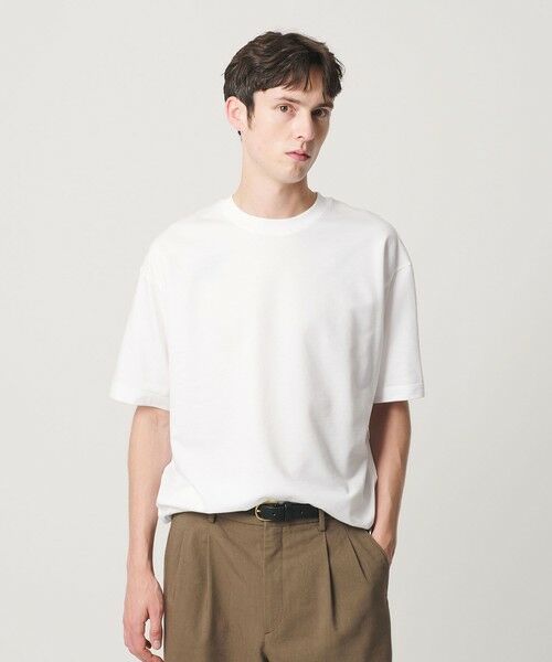 BEAUTY&YOUTH UNITED ARROWS / ビューティー&ユース ユナイテッドアローズ Tシャツ | 金政メリヤス メロー コットン スウェット Tシャツ MADE IN JAPAN | 詳細1
