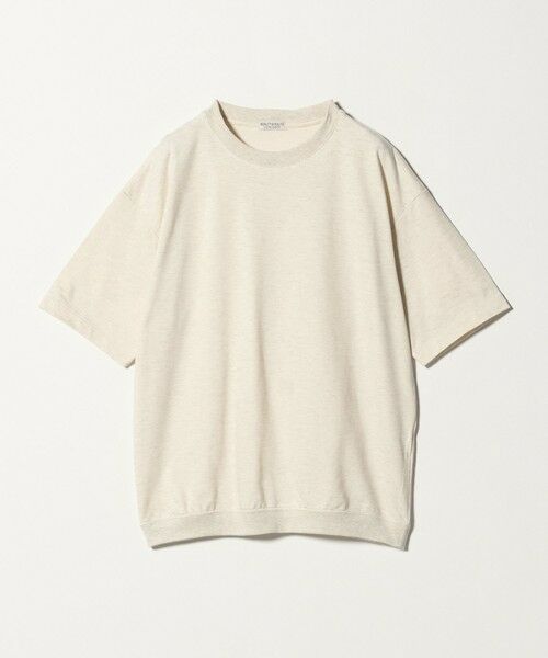 BEAUTY&YOUTH UNITED ARROWS / ビューティー&ユース ユナイテッドアローズ Tシャツ | 金政メリヤス メロー コットン スウェット Ｔシャツ MADE IN JAPAN（NATURAL）