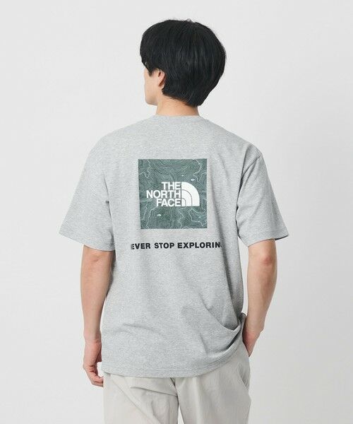 BEAUTY&YOUTH UNITED ARROWS / ビューティー&ユース ユナイテッドアローズ カットソー | <THE NORTH FACE>バック スクエア トラバース ロゴ Tシャツ(MD.GRAY)