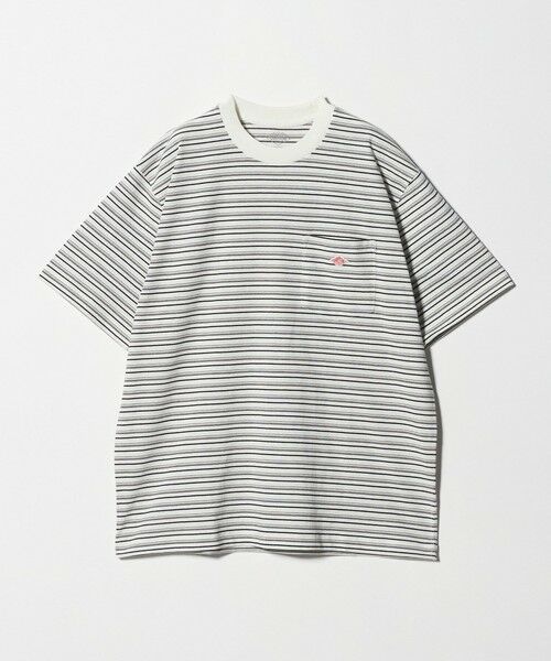 BEAUTY&YOUTH UNITED ARROWS / ビューティー&ユース ユナイテッドアローズ カットソー | ＜DANTON＞ポケット ボーダー Tシャツ（OFF WHITE）