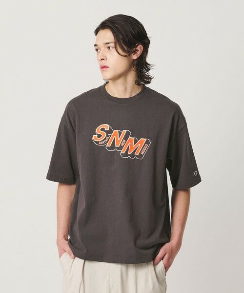 BEAUTY&YOUTH UNITED ARROWS / ビューティー&ユース ユナイテッドアローズ Tシャツ | ＜CHAMPION×BEAUTY&YOUTH＞フロッキー Tシャツ | 詳細5